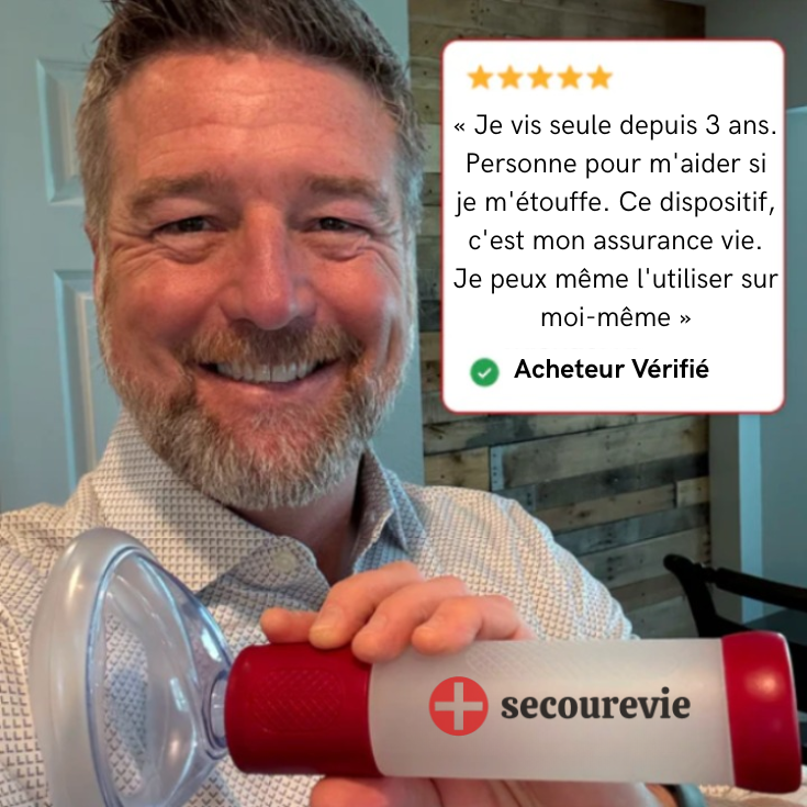 Dispositif Anti-Étouffement pour Personne Agées - Secourevie