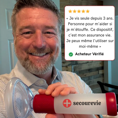 Dispositif Anti-Étouffement pour Personne Agées - Secourevie